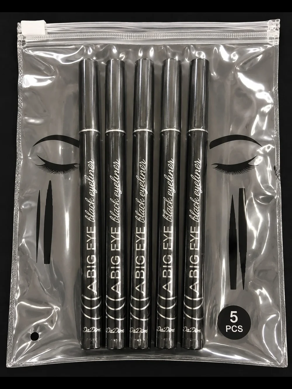 Black Liquid Eyeliner - Precision Eye Liner